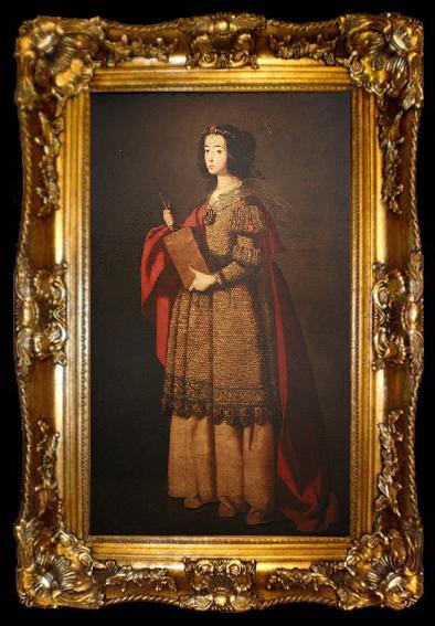 framed  GRAMATICA, Antiveduto Saint Engracia, ta009-2